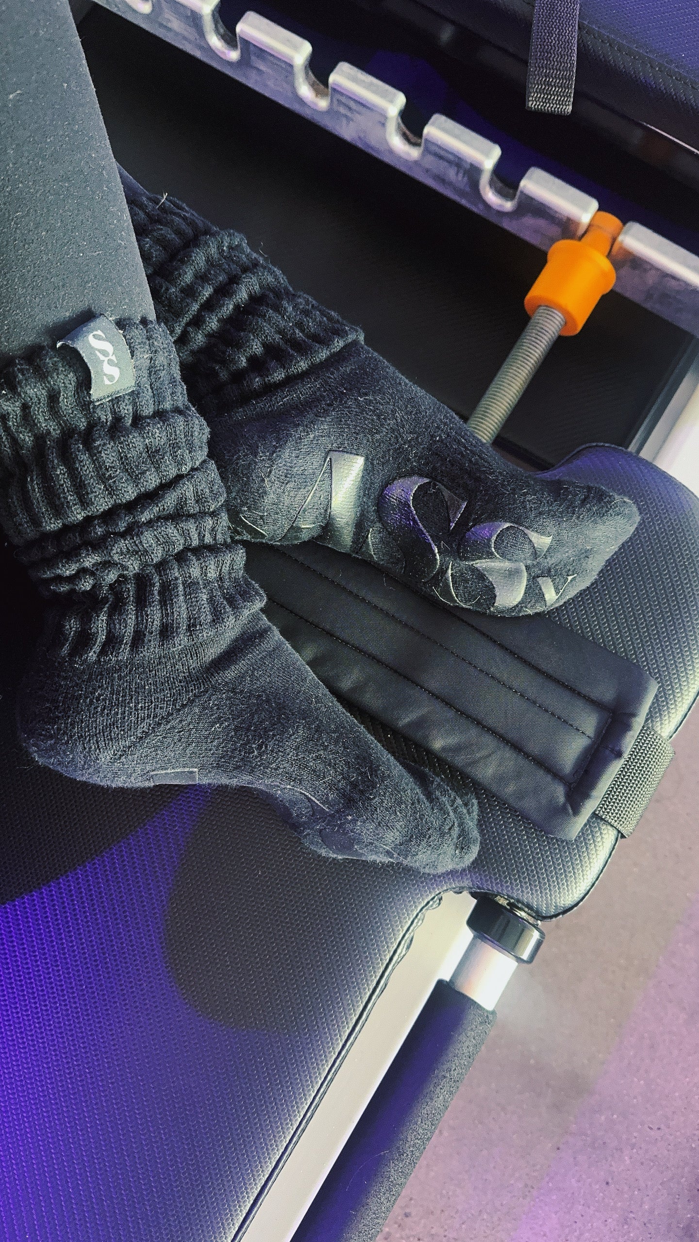 Black Slouch Socks