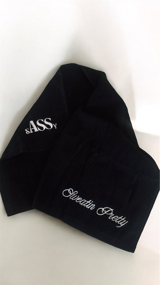 Sweatin Pretty Towel